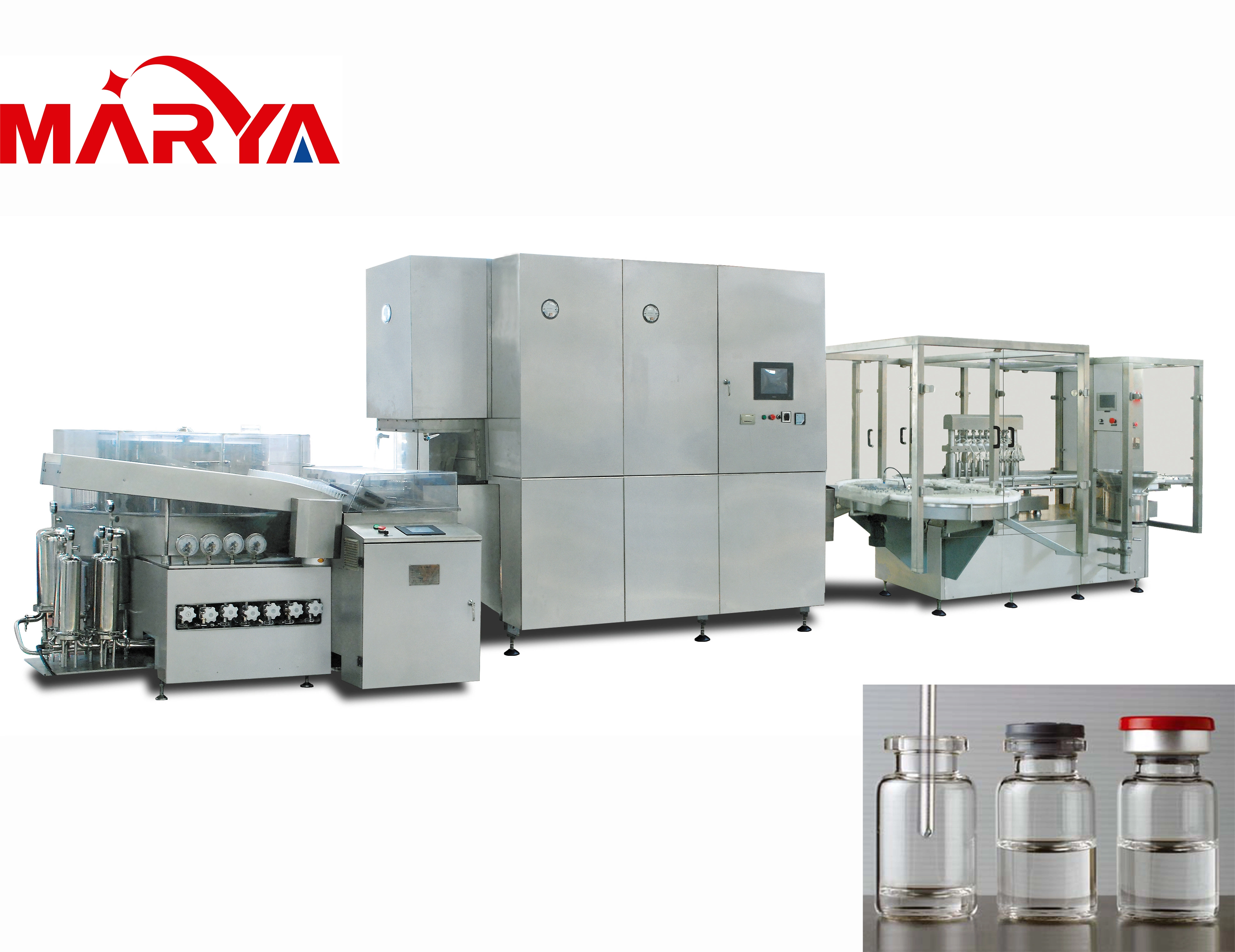 Shanghai Marya Pharmaceutical Customized Automatic Vial Filling and Stoppering Equipment