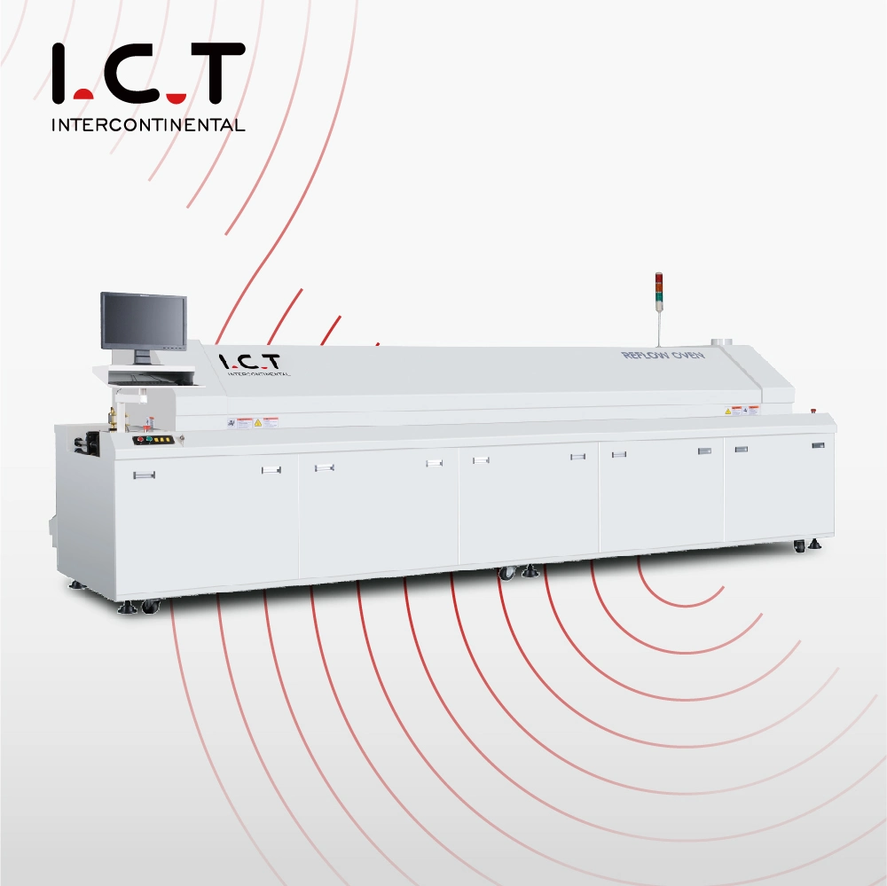 High Temperature Solder Reflow Oven for PCB Assembly Line