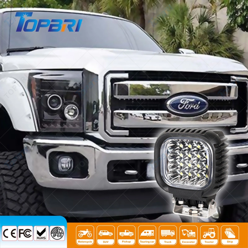 4X4 off road 24V 48W Mini LED de inundación de luces de trabajo de conducción para motocicletas de Automóviles de carretilla