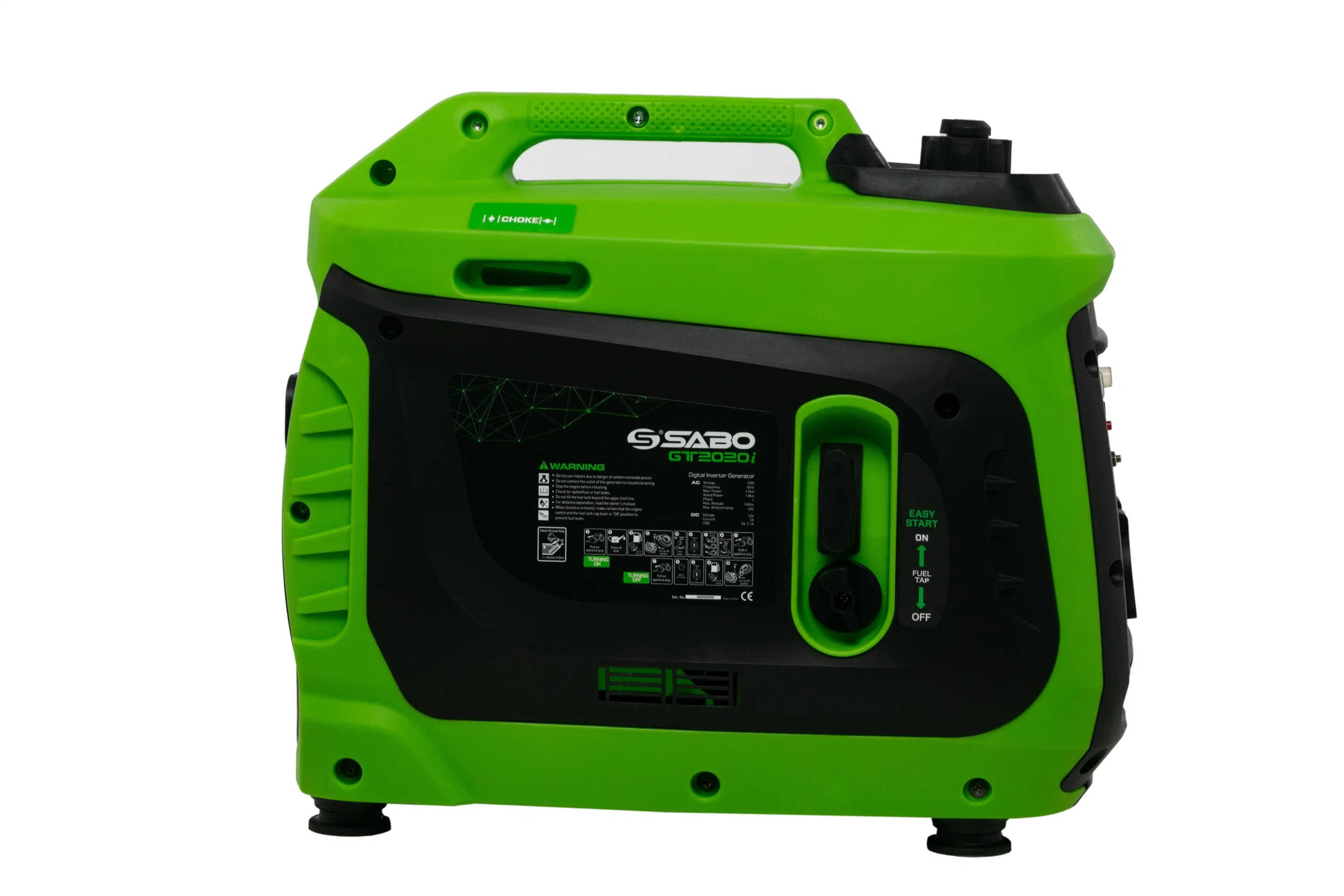 2000W 2.0kw Super Silent Camping Use Portable Gasoline Engine Inverter Generator