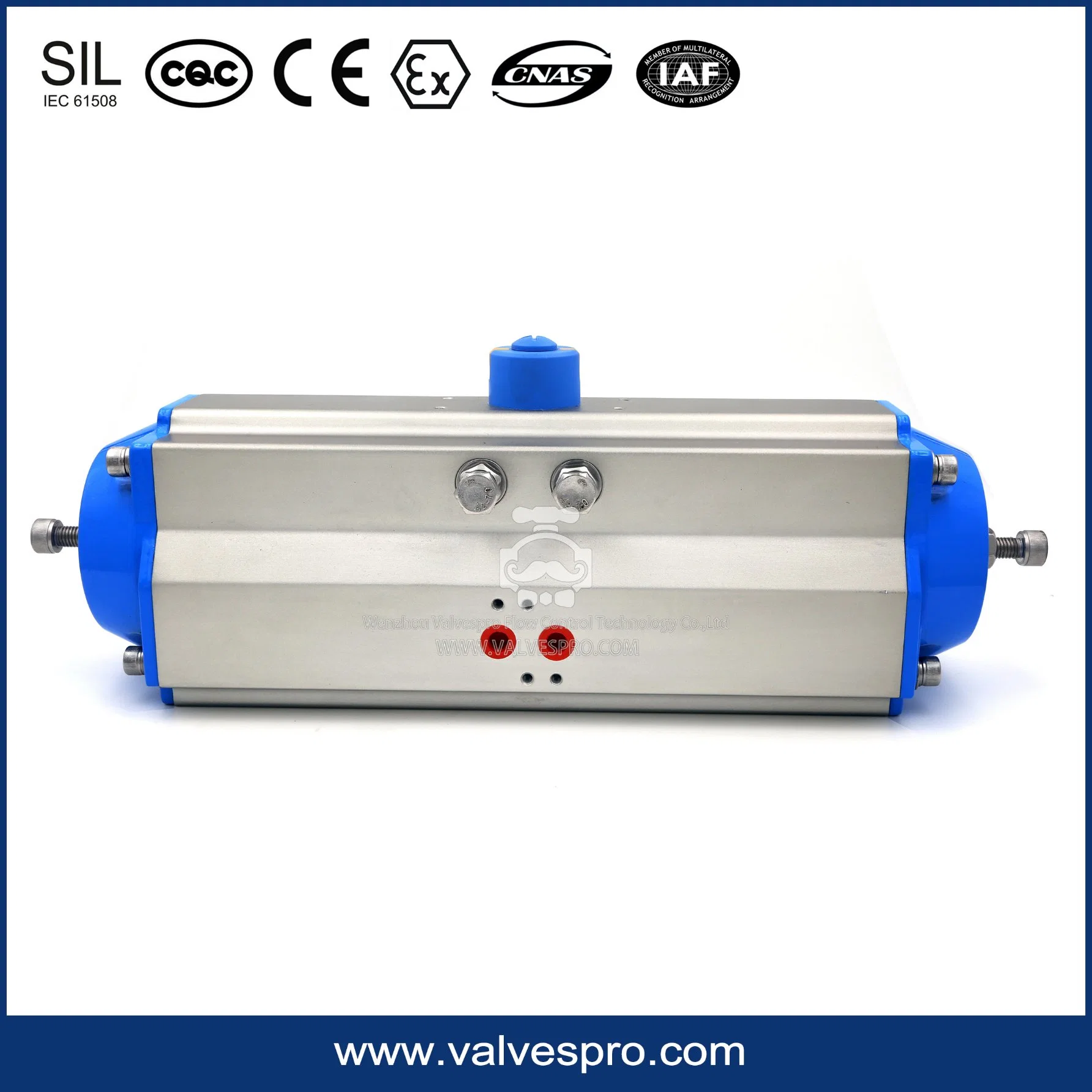 At270s Full Stainless Steel Pneumatic Actuator for Butterfly Valve