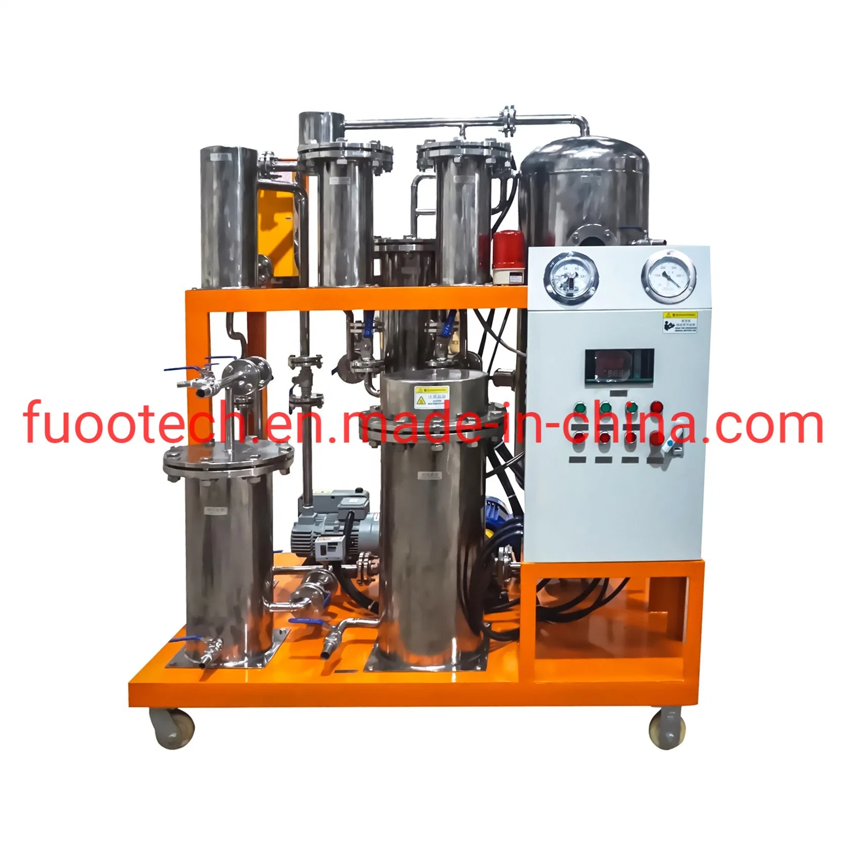 Contaminated Ehc Hfd46 Fire Resistant Hydraulic Oil Purifier Mobile Phosphate Ester Fluids Purification System