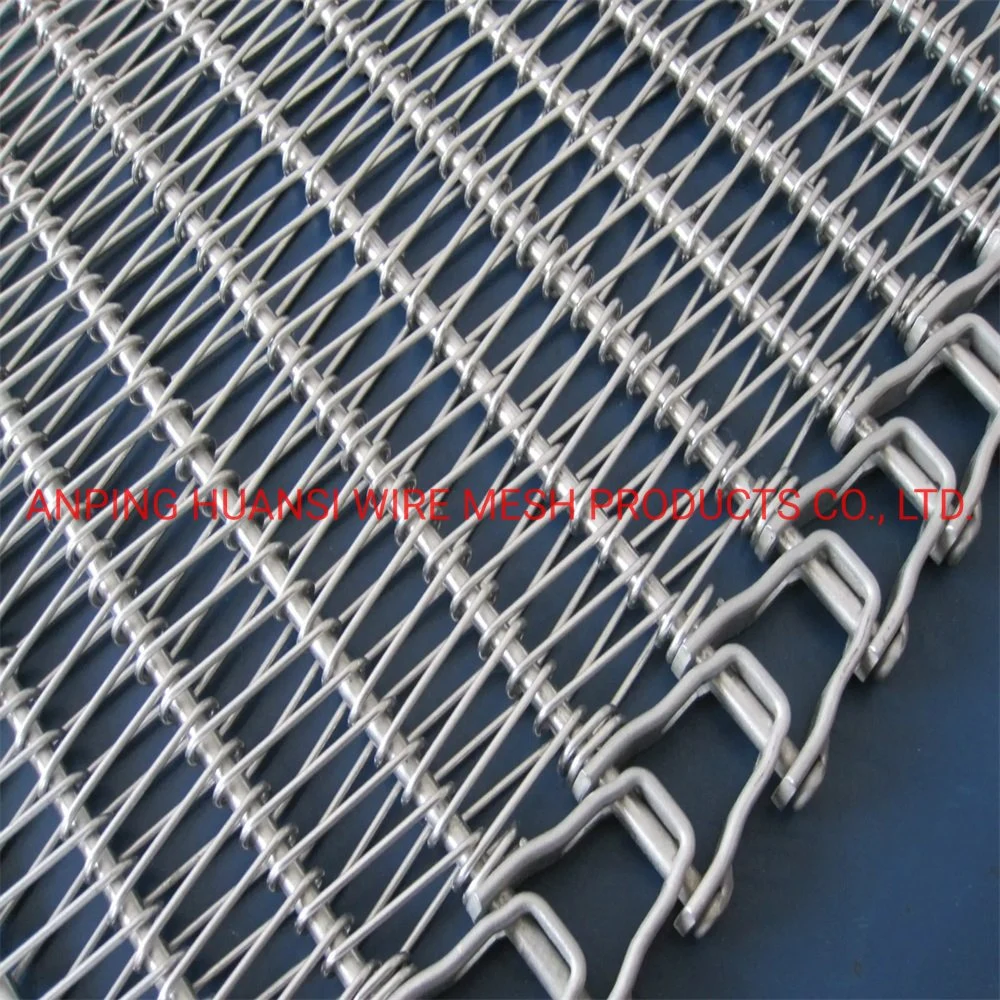 Stainless Steel Spiral Wire Mesh Conveyor Belt for Quick Freezer