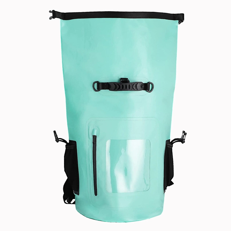 Custom Logo PVC Bicycle Camping Outdoor Fishing Kayak Swimming Laptop Dry Bag Backpack Waterproof Bags