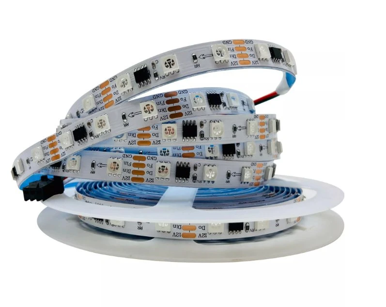 CE RoHS UL DC5V Ws2811 LED Strip Lights for Disco Running Sequential Addressable Light