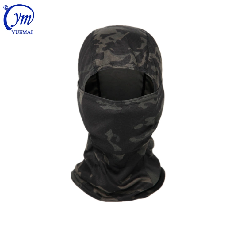 Breathable Quick Drying Half Face Hinge Hood Sports Tactical Balaclava