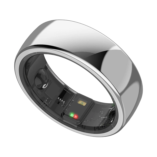 [منس] [منس] [إلكترونيك مترينغ] منضدة [تإكس] [رينغ] متعقب ساعة نظام Smart Ring للرجال الذين يعملون بنظام Android