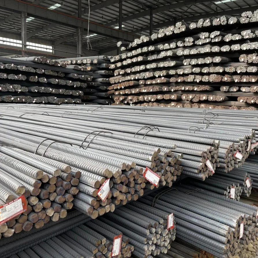 Hot Rolled Galvanized Anti-Rust Deformed Steel Rebar HRB400 Construction Concrete