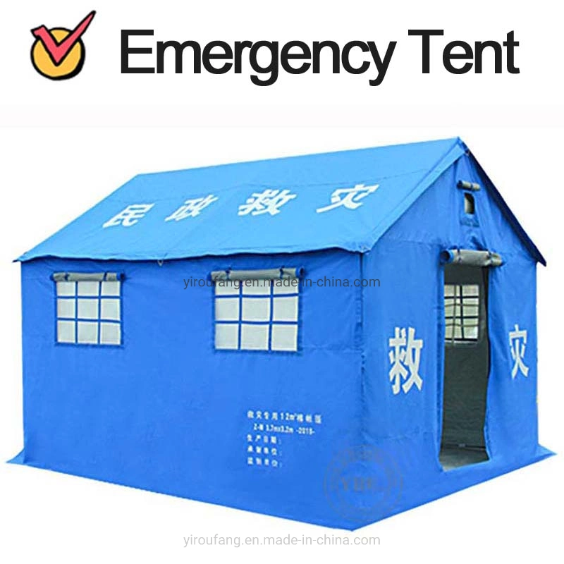 China Tent Relief Military Army Style Camotent Civil Affairs Outdoor Winter Canvas Soldiery Battle Disaster Emergency Refugee Relief Medical Camping Engineering