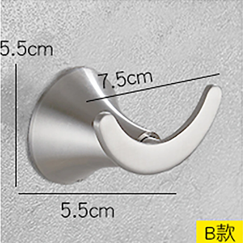 Hook Towel Bar Stainless Steel Bath Bathroom Hardware Hook