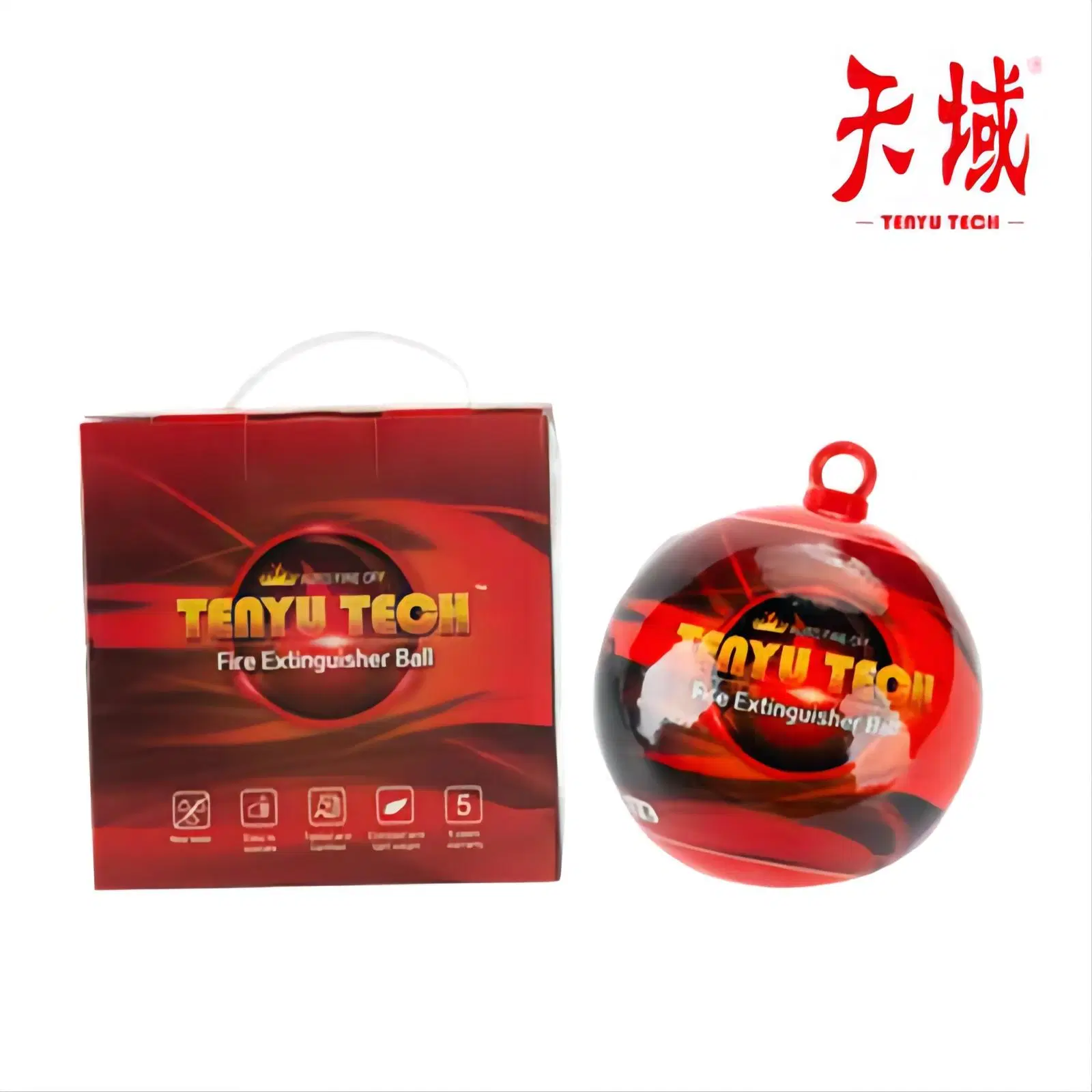 Fireball Automática portátil de alta qualidade de pó seco ABC bola de fogo extintor de 6kg bola com aprovado pela CE