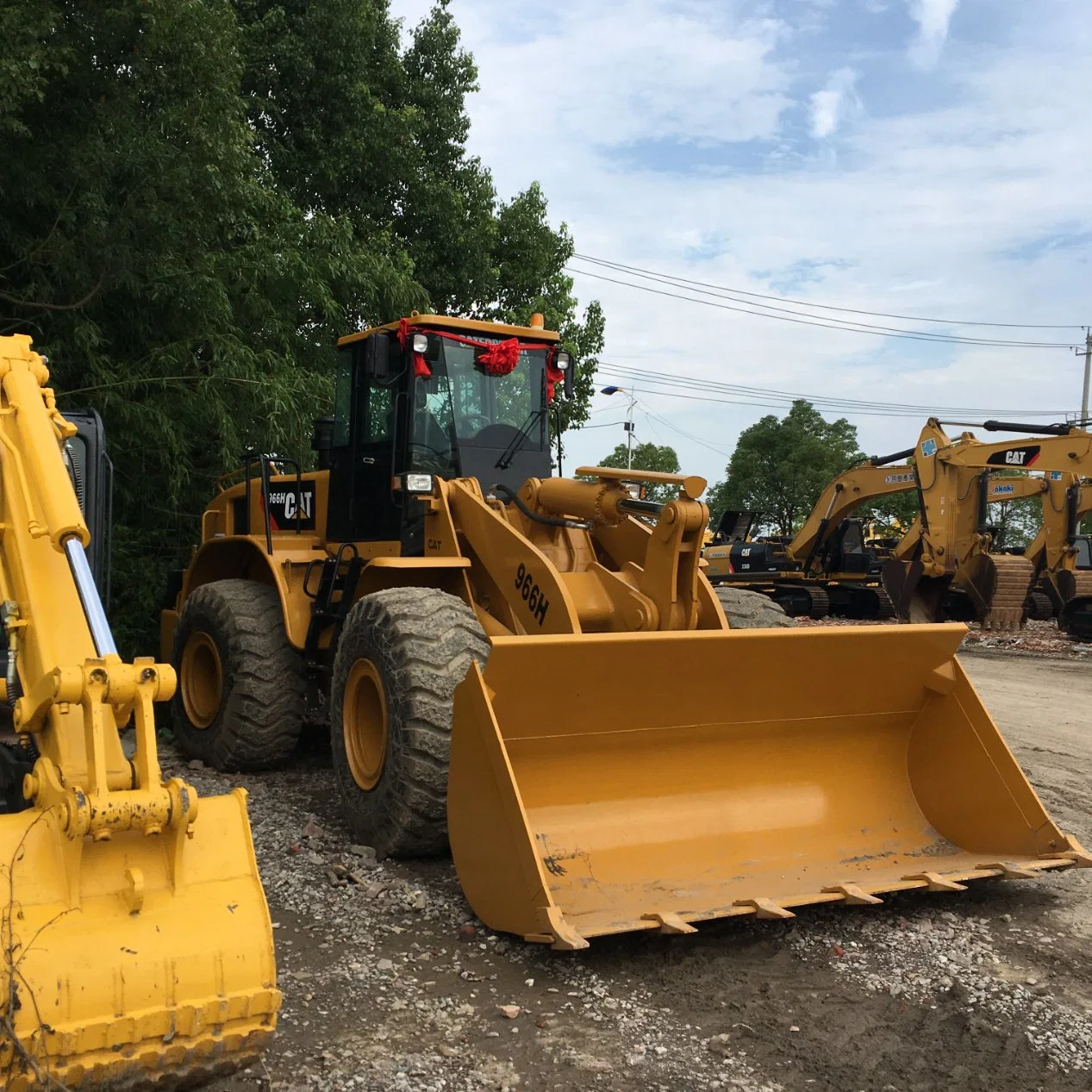 Second Hand Wheel Loader Cat966h for Sale