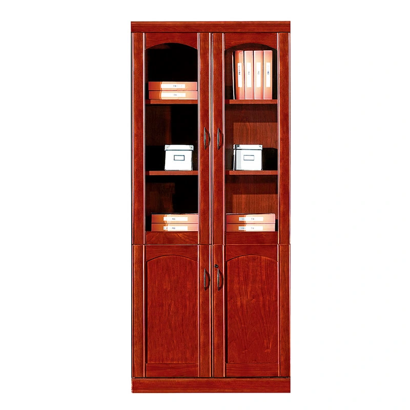 Modular Antique Wooden Office File Cabinet