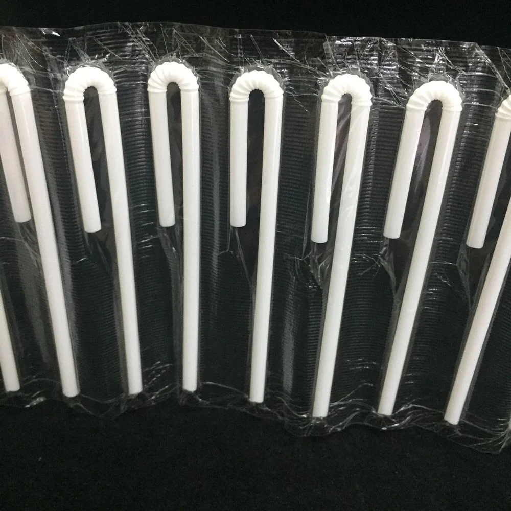 U Shaped Biodegradable PLA Straws for Halloween, Christmas and Other Holiday Party