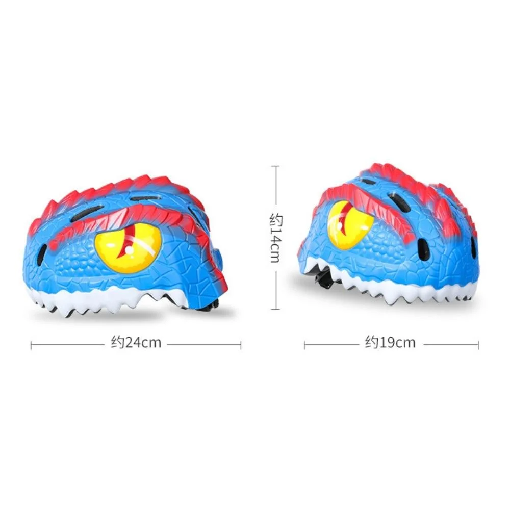 3D Dinosaur/ Shark bicyclettes pour enfants Helmet respirable casque sportif réglable Esg20857