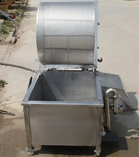 Industrial Fruit Washing Machine Vegetable Bubble Washer