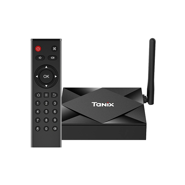 Android 10.0 Allwinner H616 4GB Dual Band WiFi IPTV Smart Android TV Box 4K 8K Tanix Tx6s