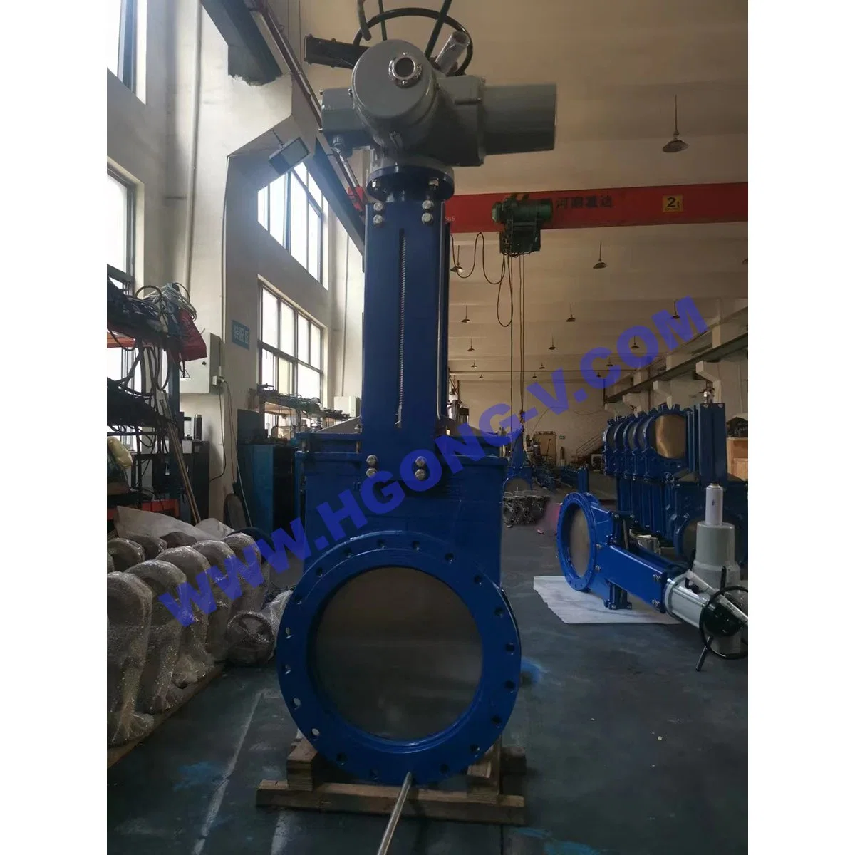 API/DIN/JIS Electric Hydraulic Power Station Plant Stainless Steel 304 Wcb Lug Flange Cl150 10K Knife Gate Valve for Water Control