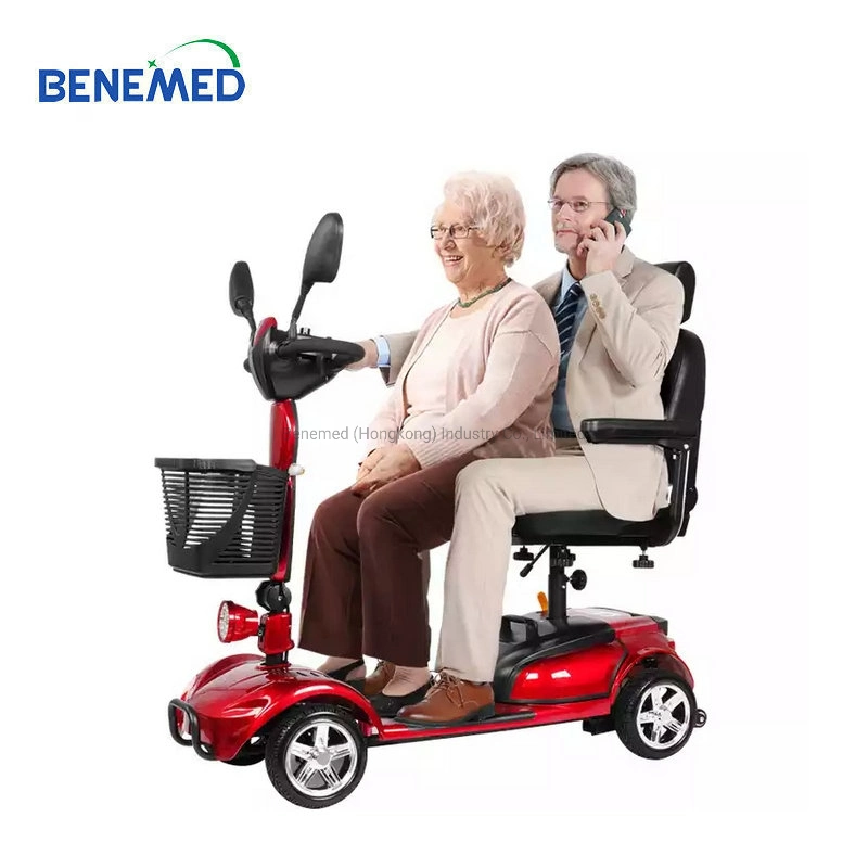 Foldable 48V 500W 12ah Battery 4 Wheel Vigorous Electric Mobility Scooter for Elder Disabled