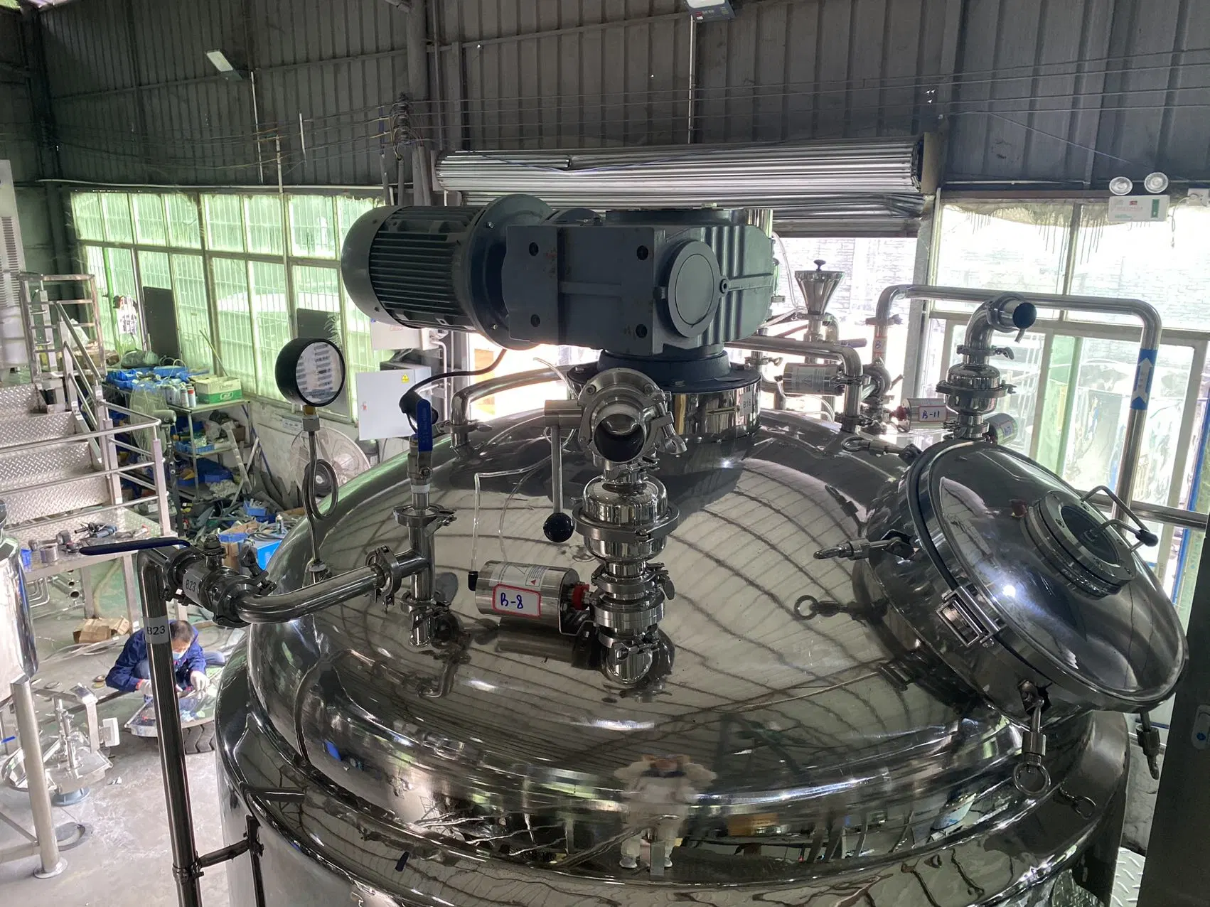 Vacuum Homogenizing Emulsifying Mixer Cream/Ointment Vacuum Homogenizing Emulsifying Mixer