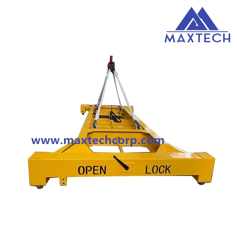 20FT Best Quality Semi-Automatic Mechanical Container Lifting Spreader for Sale