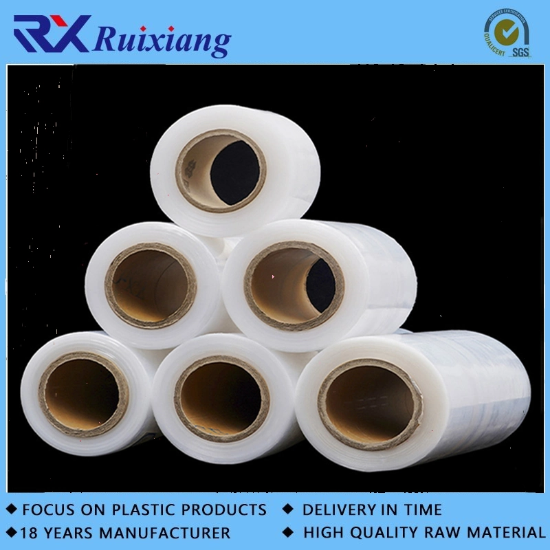 High quality/High cost performance  Hand Stretch Film Shrink Wrap Shipping Clear Plastic Packaging Film