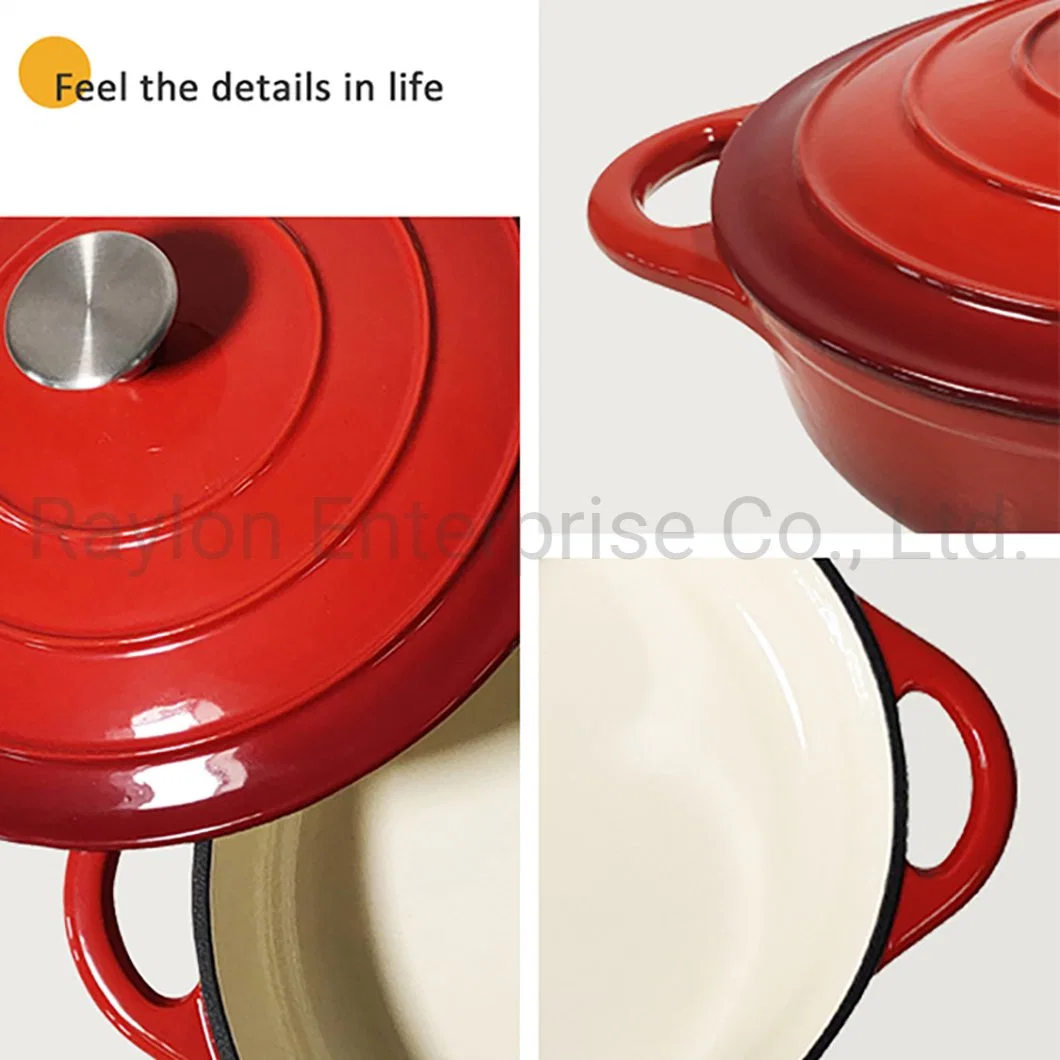 Wholesale/Supplier Kitchen New Design Cast Iron Enamel Cookware