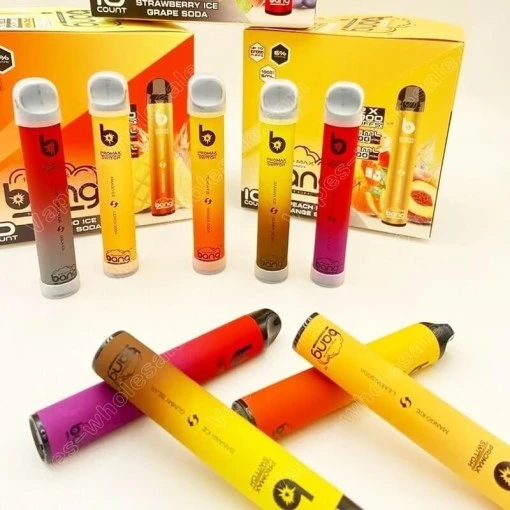 Bang XXL 2000 Puff E Cigarettesmoke Juice Liquid Electronic Vaporizer Disposable/Chargeable Vape Pen