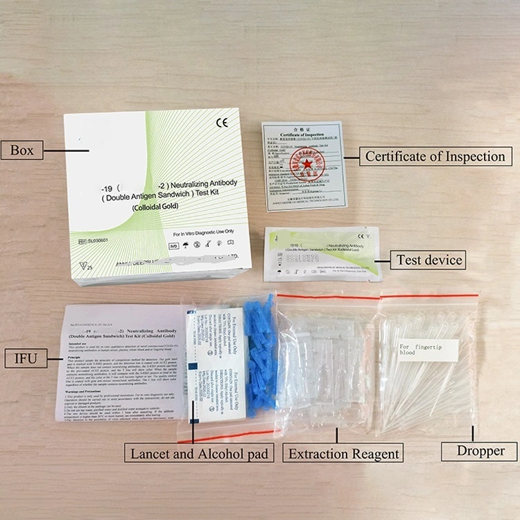 Hot Sale Antibody Blood Tester Set Stronger 19 Antibody Detection Reagent Igg Igm Antibody Rapid Test Kit with CE&ISO