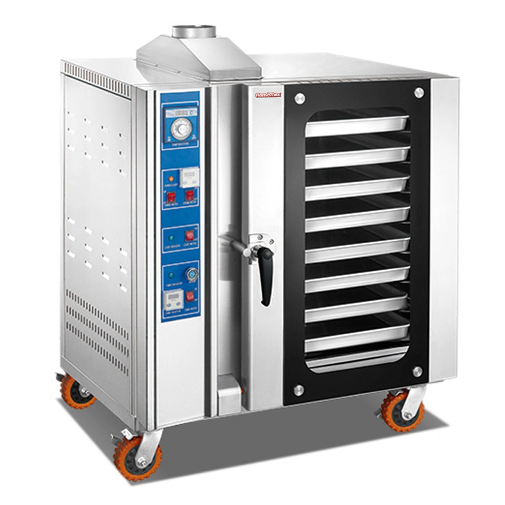 La personalización básica 16 Gas bandejas de horno de convección/torta de pan/Pizza la cocción de alimentos panadería/máquina (HGA-16)