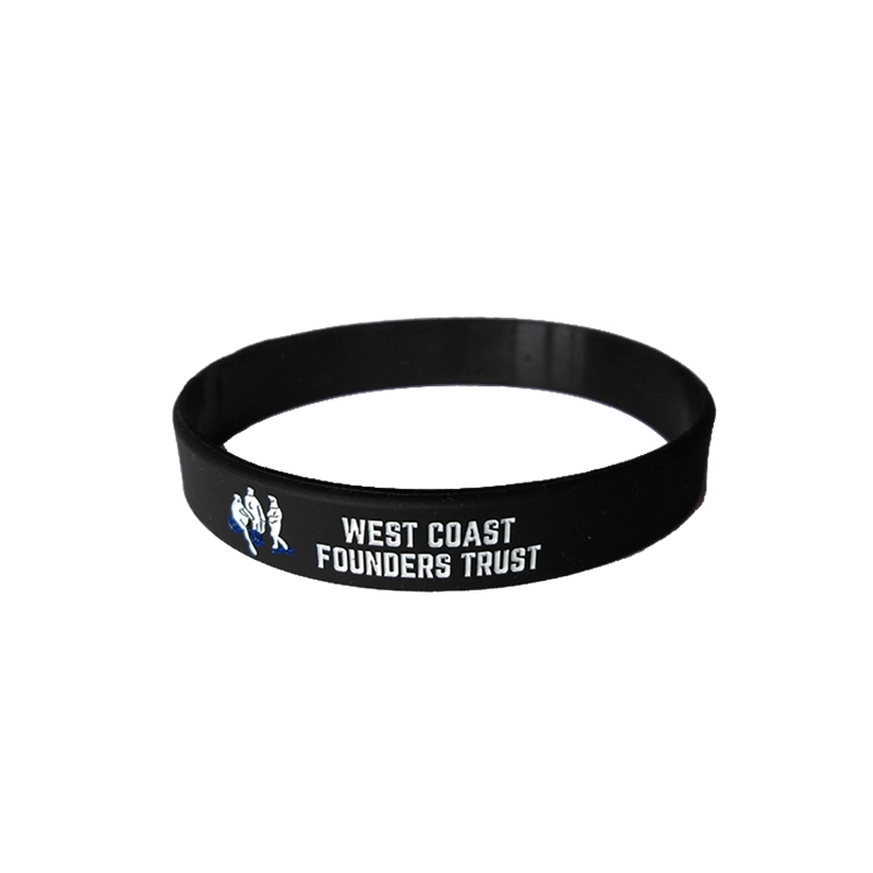 Easy Custom Logo Silicone Wrist Band - Factory Custom