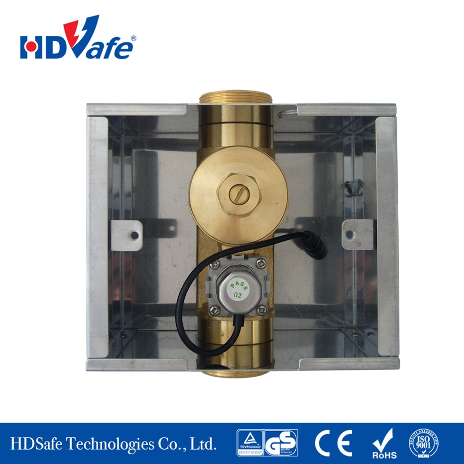 Hdsafe China Supplier Concealed Toilet Flusher with Manual Button