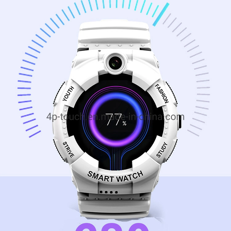 Nuevo 4G IP67 Resistente al agua en tiempo real de la ronda de llamadas de vídeo posicionamiento Smart Tracker GPS Niños SOS Watch para regresar a la escuela D48P