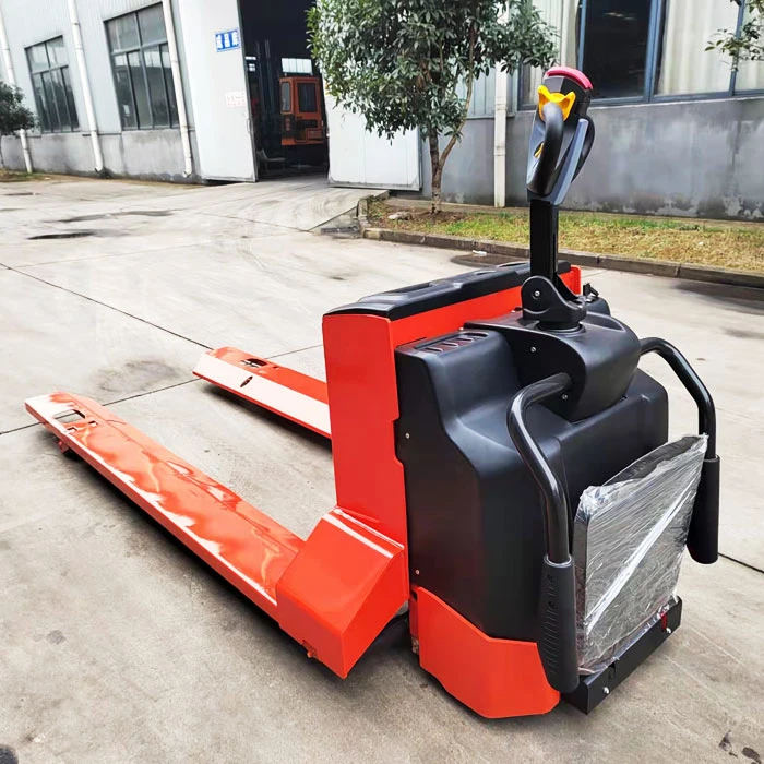 Vlift Brand 2,5ton Beam Pallet Truck mit 2200mm Gabellänge Ideal für die Textilindustrie