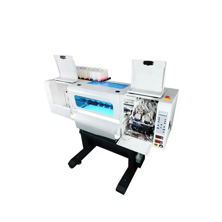 Impresora Dtf 60cm XP600 de doble cabeza impresora de inyección de tinta camisetas de la máquina de impresión textil