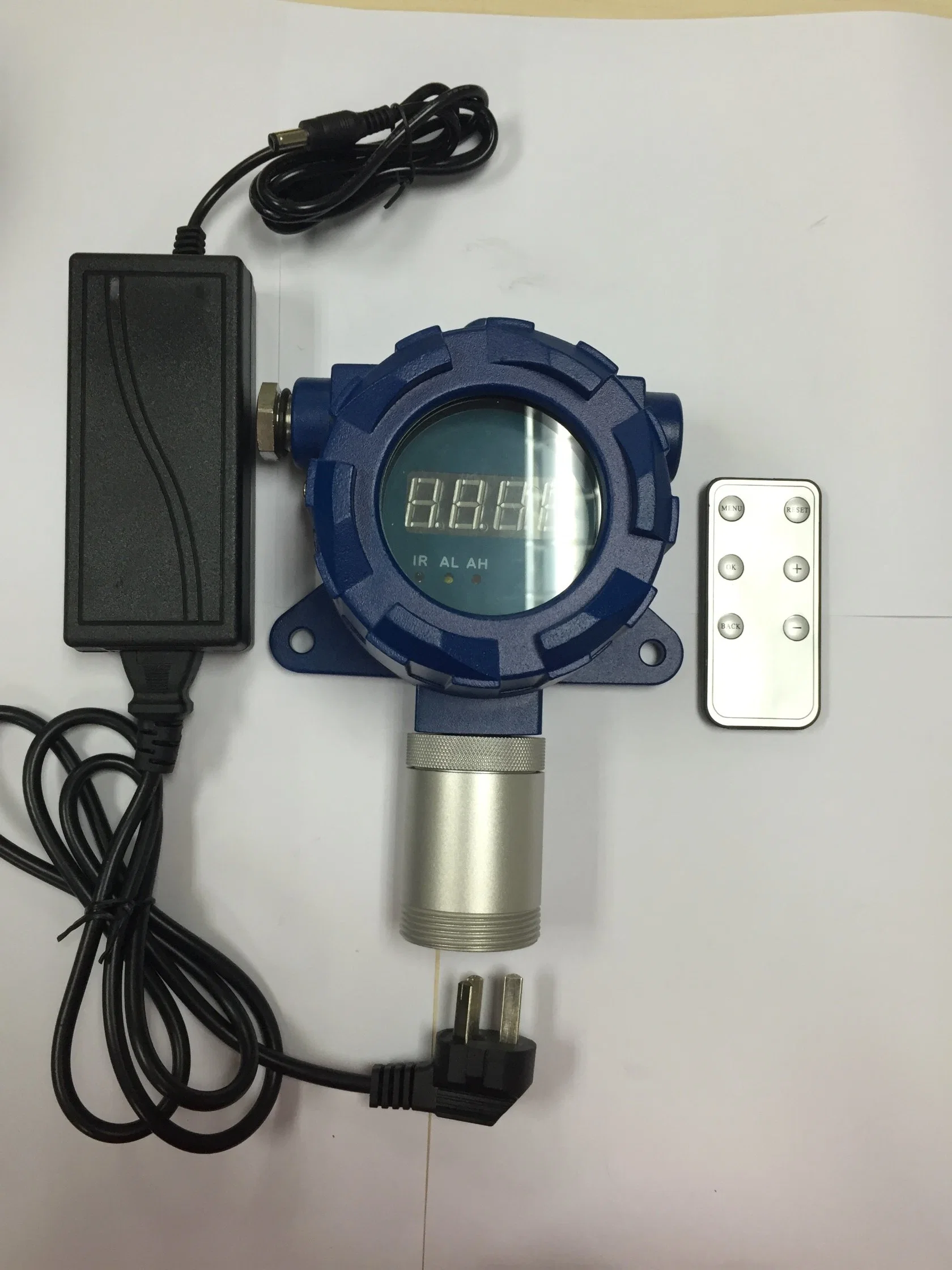 Wall Mounted Benzene Gas Detector Xylene Voc Gas Leakage Detector with Remote Control