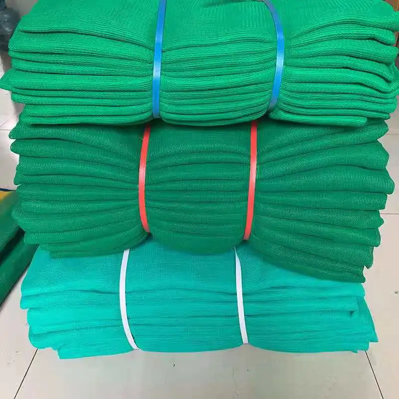 UV Stabilized Fire Prevention PE Monofilament Safety Green Scaffolding Fall Protection Anti Drop Net for Building