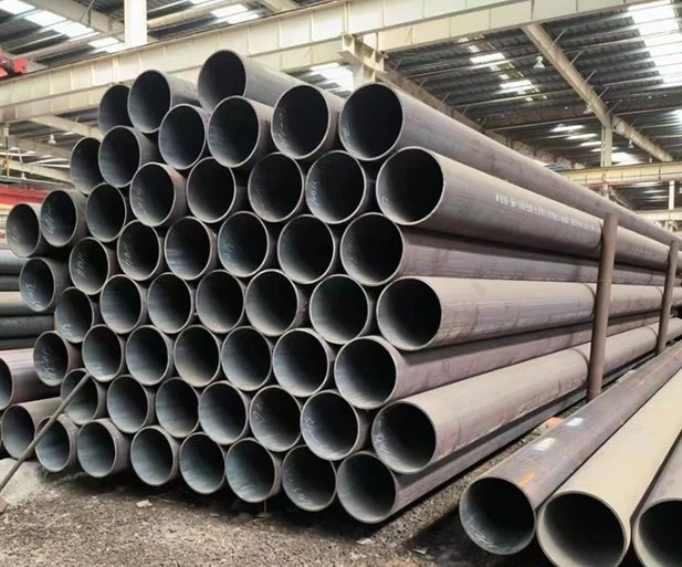 Q235B Seamless Steel Pipe Cutting Hot Rolled Large Diameter Thick Wall Seamless Pipe Machinery Manufacturing Structural Carbon Steel Hollow Pipe