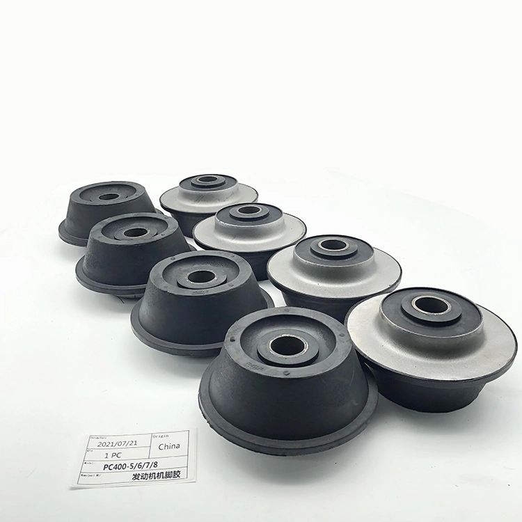 Supplying Multiple Types/Size Flexible Rubber Mounts Engine Excavator Parts Engine Cushion for PC400-5-6-7-8