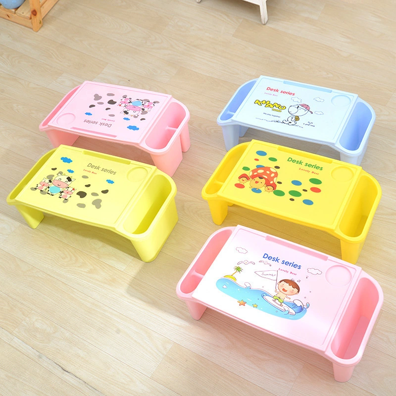 Kids Plastic Writing Desk Modern Kids Study Table Homework Table for Kids