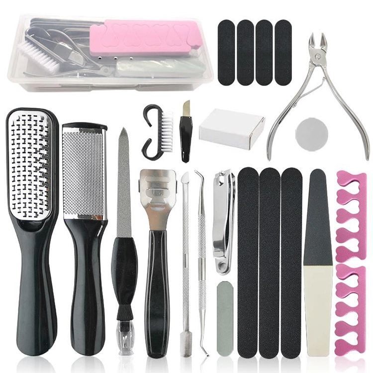 Best Type of Nail Art Tools 12PCS Pedicure Kit and Manicure Set for SPA