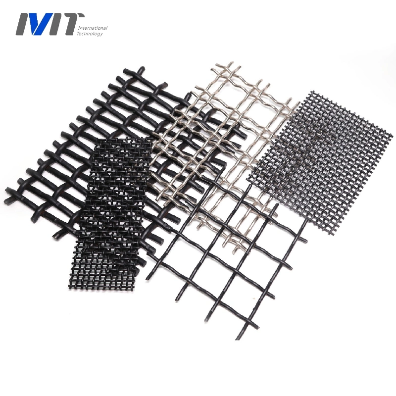 Crimped Metal Wire Woven Mesh for Filter Sieve Barbecue Fence Crusher Screen