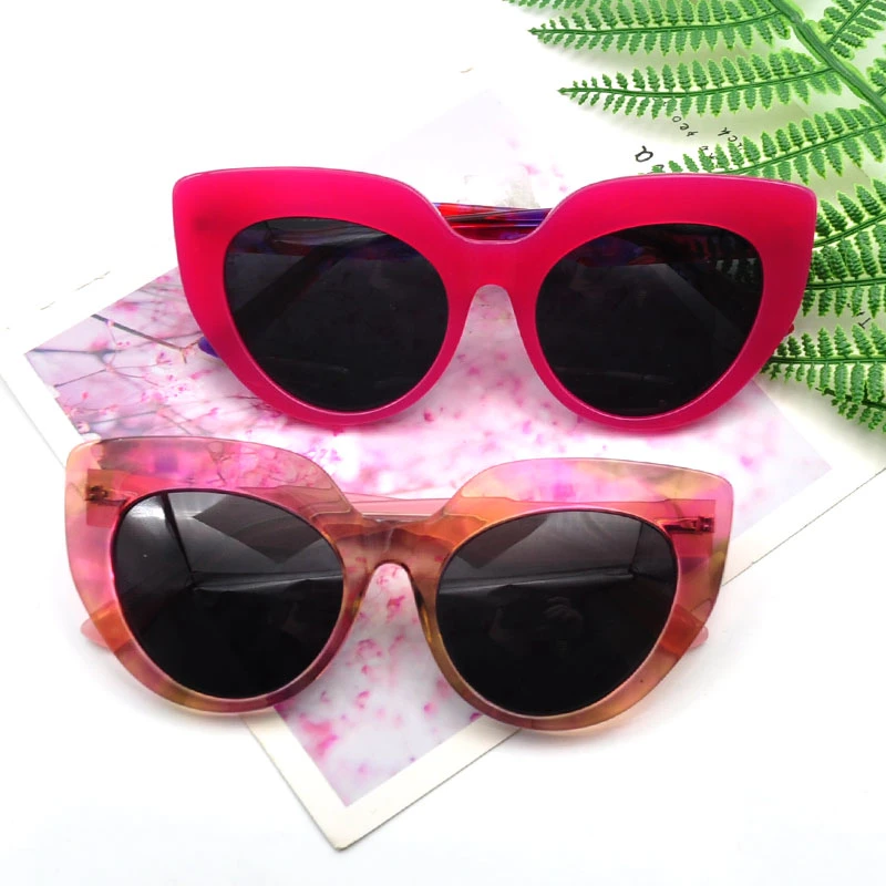 Модные солнцезащитные очки унисекс Fashion Acetate Square Retro оптом