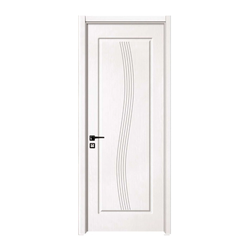 Interior Quarto Veneer MDF Madeira Timber Door Modern Walnut Solid Portas de madeira designs