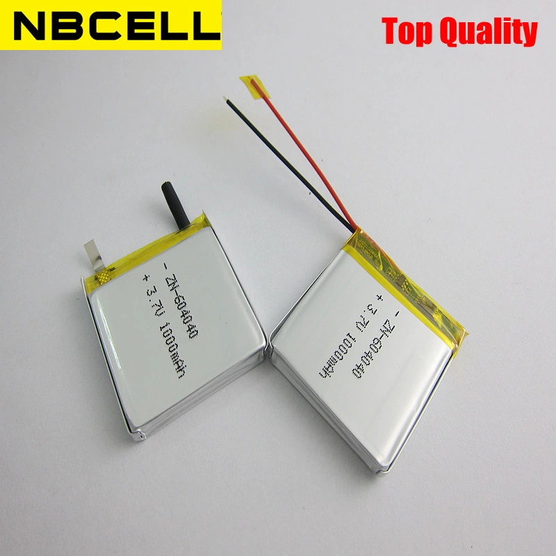 3.7V 1000mAh Li-ion Polymer Battery/Lipo 553450 Battery with PCM and Wire