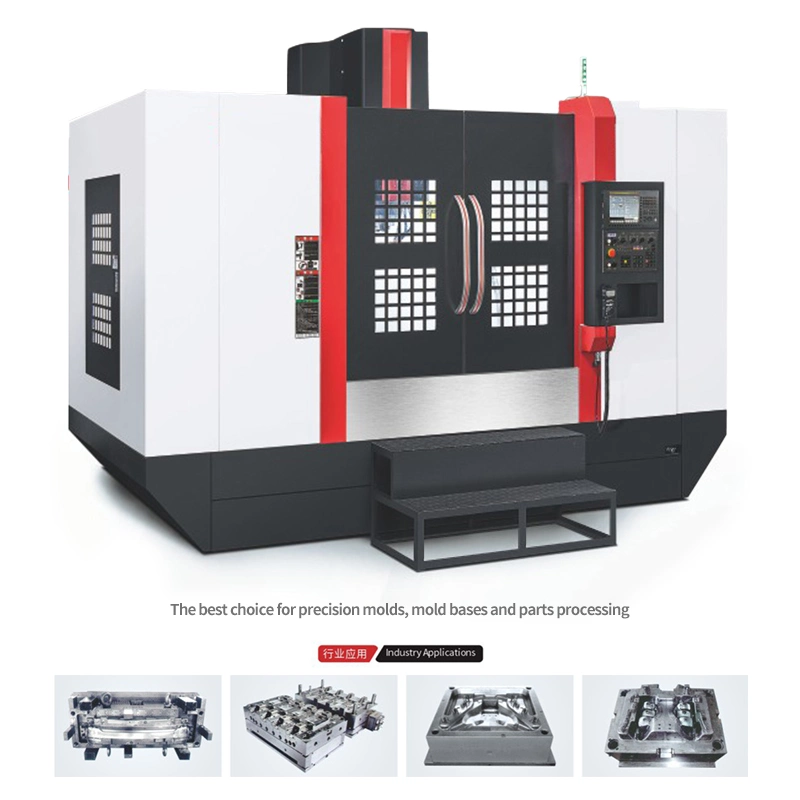 High Precision Vertical Universal 3 Axis CNC Milling Machine with Siemens and Fanuc System