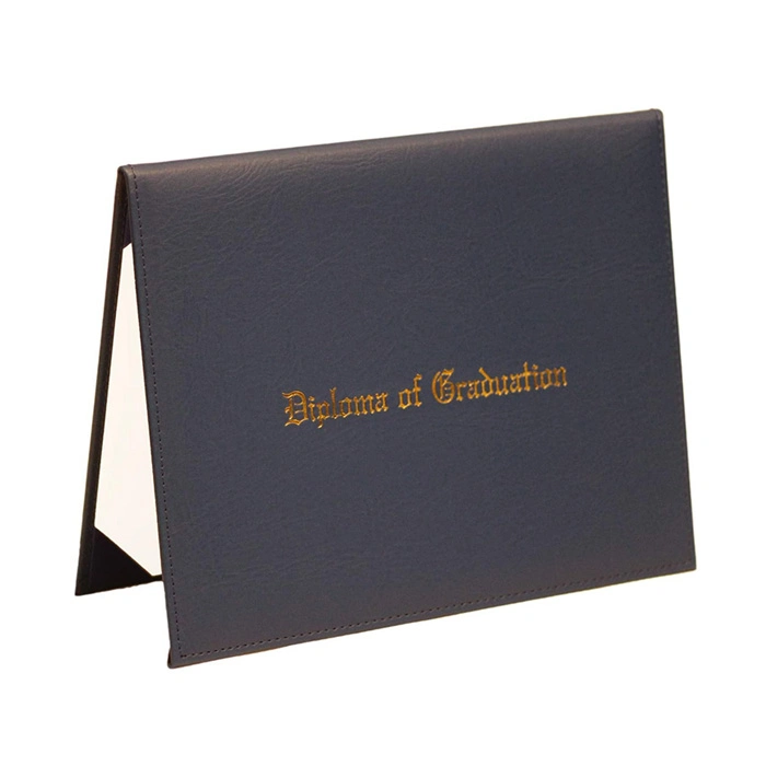 Hardcover Contract Organizer Stylish Credential Holder Premium Certificate Folder Customized Diploma Cover