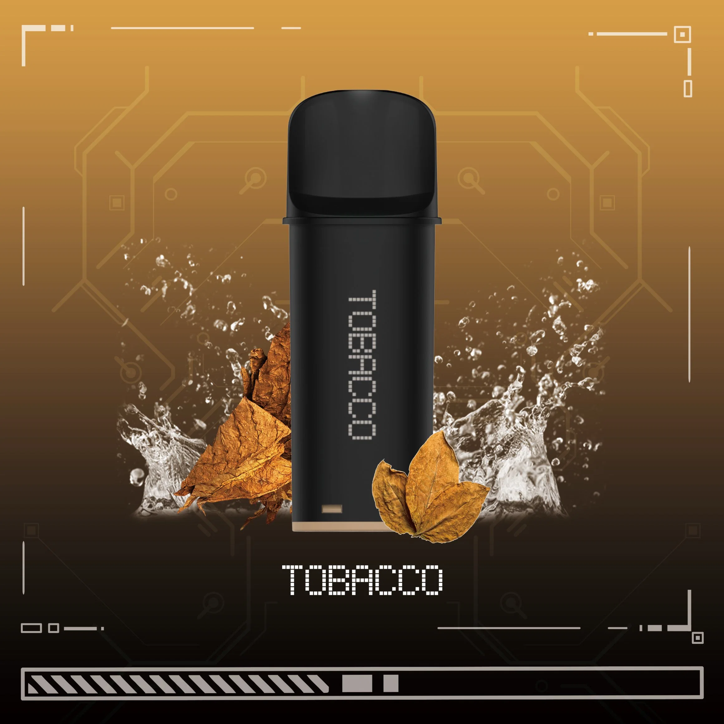 Пик бар оптовой Vape зарегистрированных Tpd 600 Puffs Блокировка от детей Pre-Filled Pod одноразовые Vape электронных сигарет