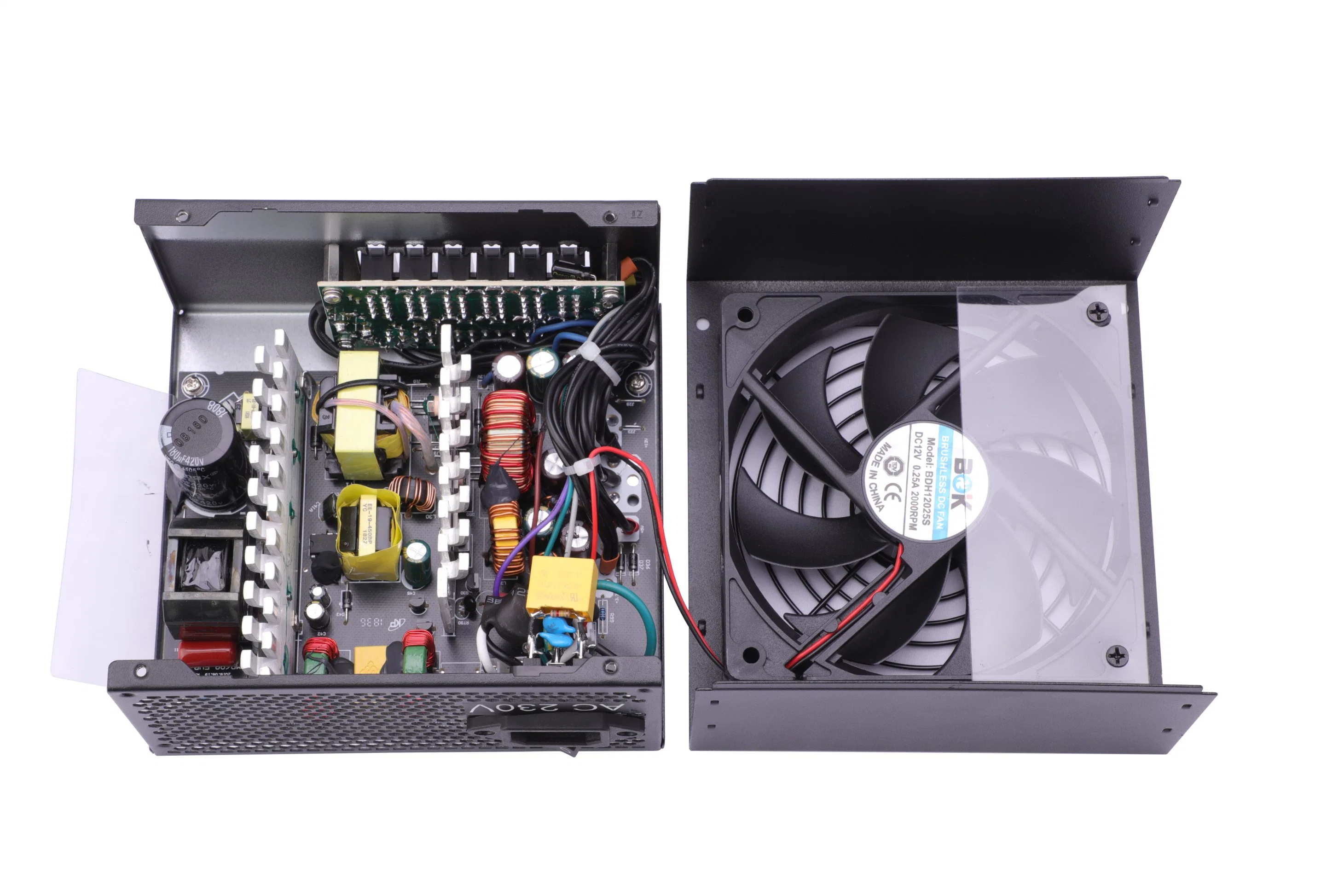 500W Full Modular 80-Plus Bronze ATX Computer Case Switching Power Supply