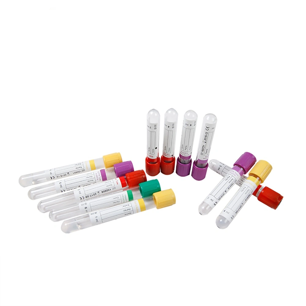 Disposable Medical Clot Gel&Clot EDTA ESR PT Glucose Heparin Vacuum Blood Collection Tubes